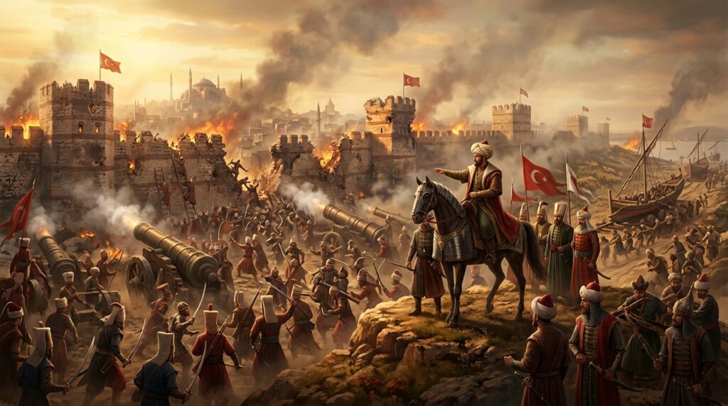 The Ottoman Empire: From Founding (1299) to the Fall of Constantinople (1453)