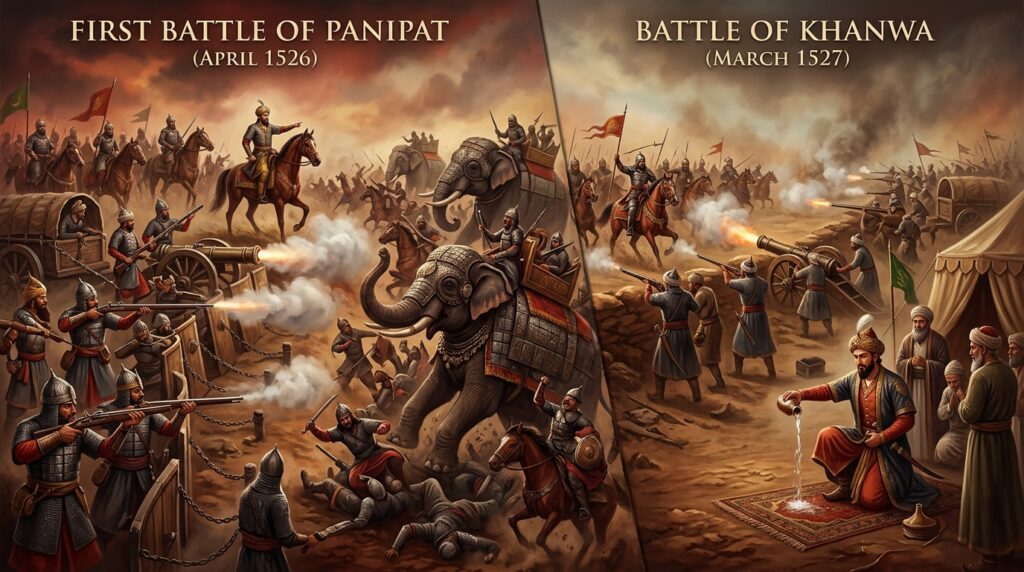 The Mughal Empire From Babur's Cannons to Bahadur Shah Zafar's Exile
