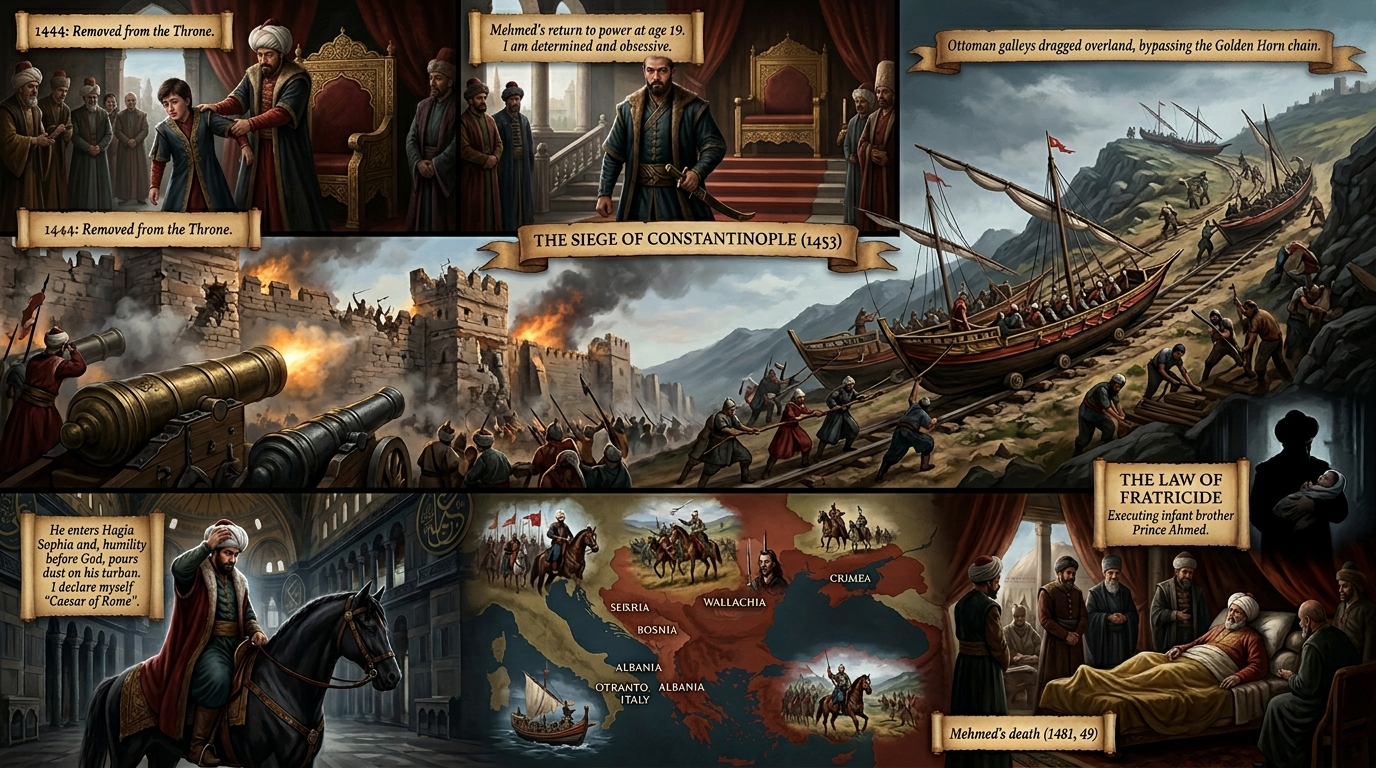 Sultan Mehmed the Conqueror The 21-Year-Old Who Did the Impossible