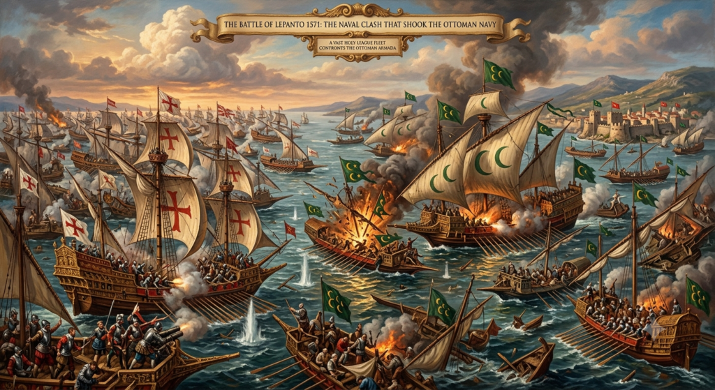 The Battle of Lepanto 1571 The Naval Clash That Shook the Ottoman Navy