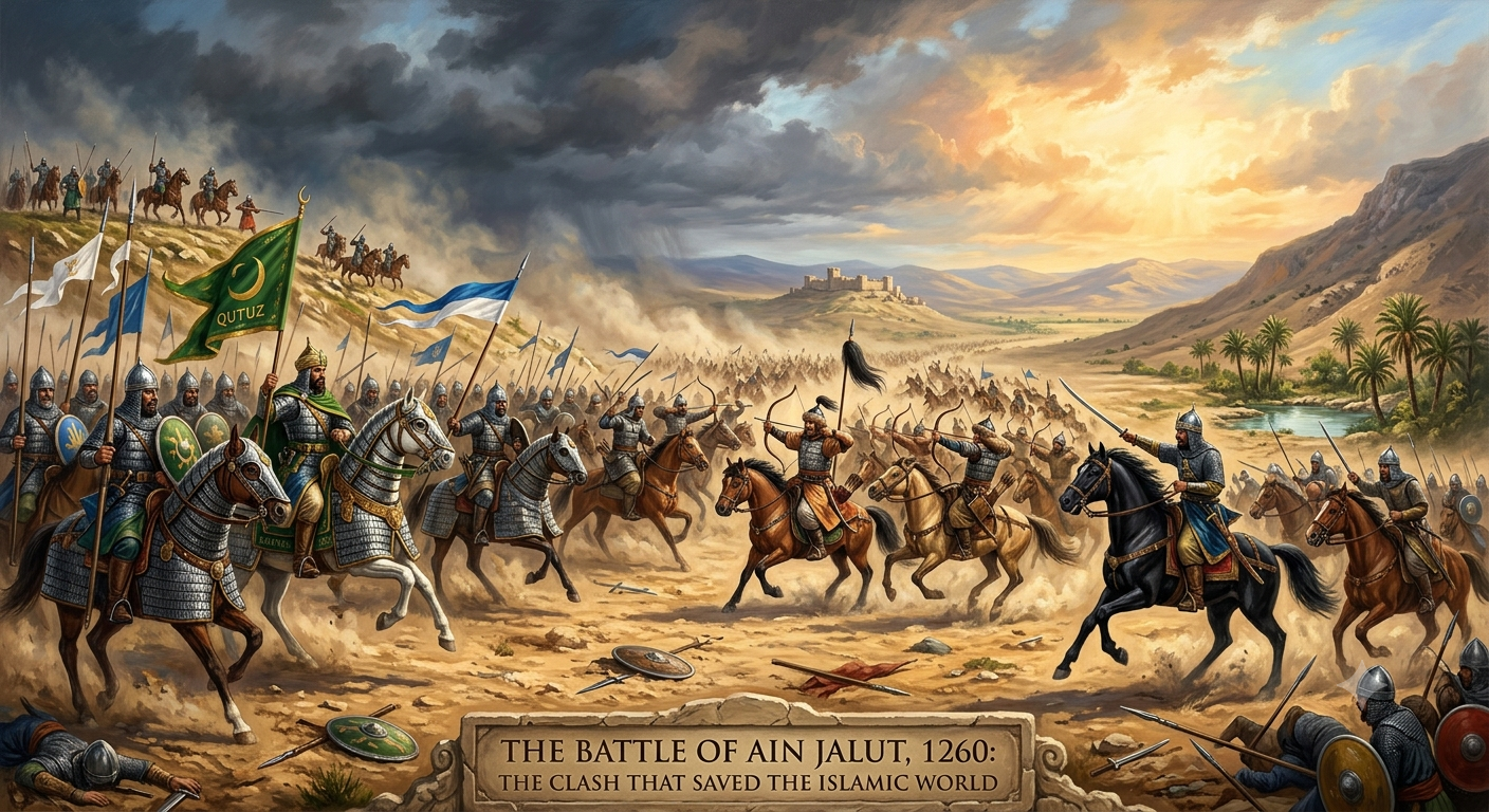 The Battle of Ain Jalut 1260 The Clash That Saved the Islamic World