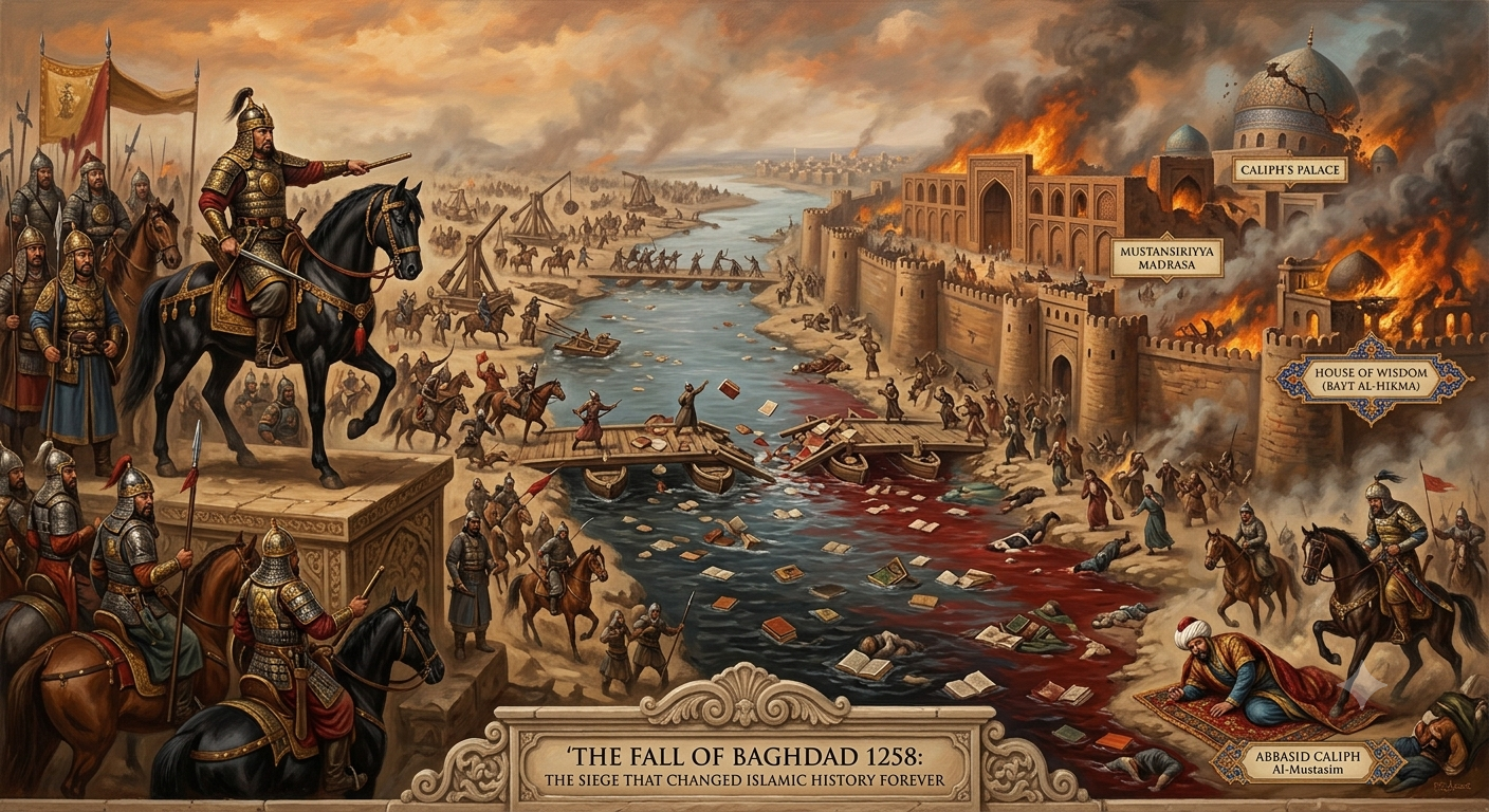 The Fall of Baghdad 1258 The Siege That Changed Islamic History Forever