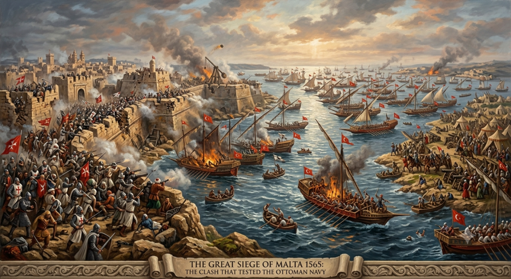 The Great Siege of Malta 1565 The Clash That Tested the Ottoman Navy